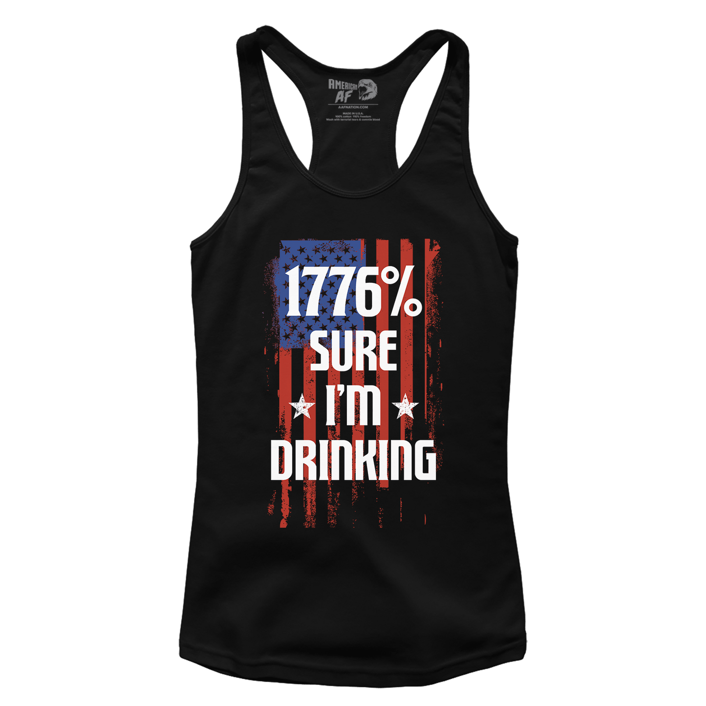 T-shirt 1776 Percent Sure I'm Drinking (Ladies)