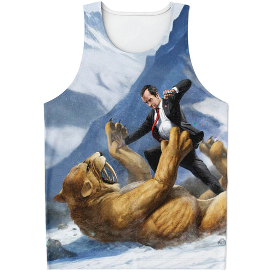 Nixon Vs Sabertooth Unisex Tank Top - AOP