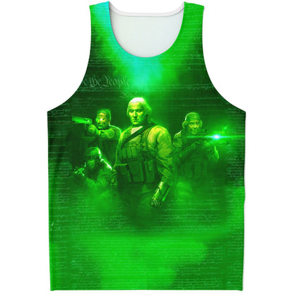 Seal Team 1776 (Night Vision) Unisex Tank Top - AOP