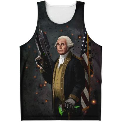 George Washington The Original Master Chief Unisex Tank Top - AOP