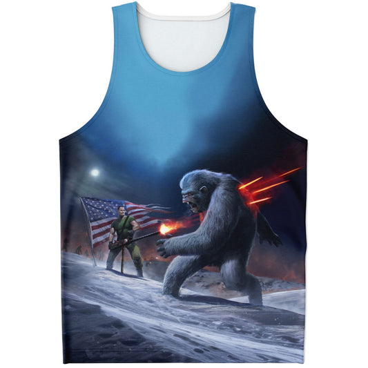 Chesty Puller Frozen Chosin Unisex Tank Top - AOP