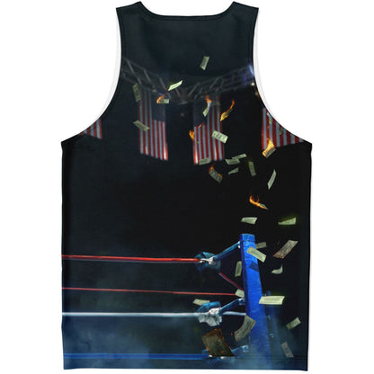 Benny F Wrestler Unisex Tank Top - AOP