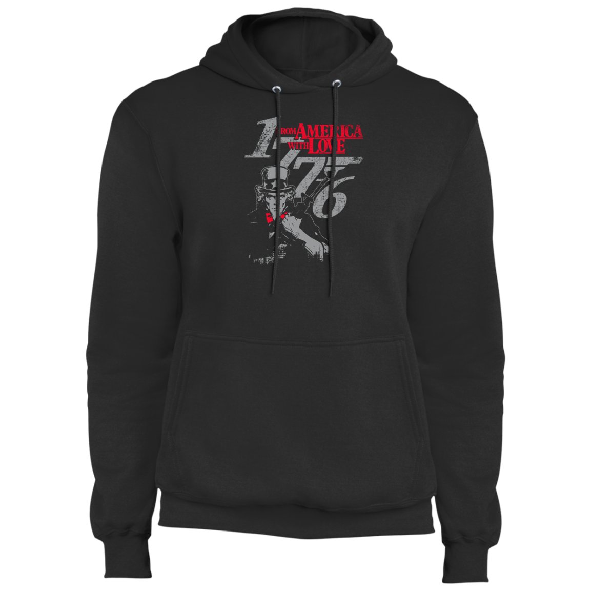 Apparel Unisex Hoodie / Black / S sample template