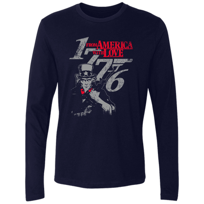 Apparel Mens Long Sleeve / Midnight Navy / S sample template