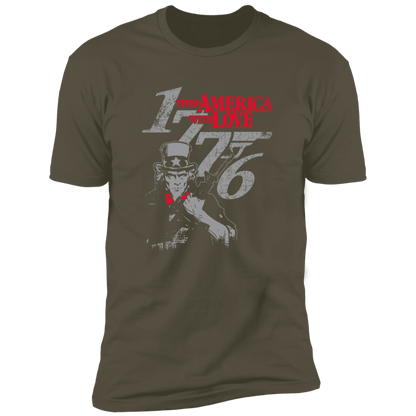 Apparel Premium Mens Shirt / Military Green / X-Small sample template