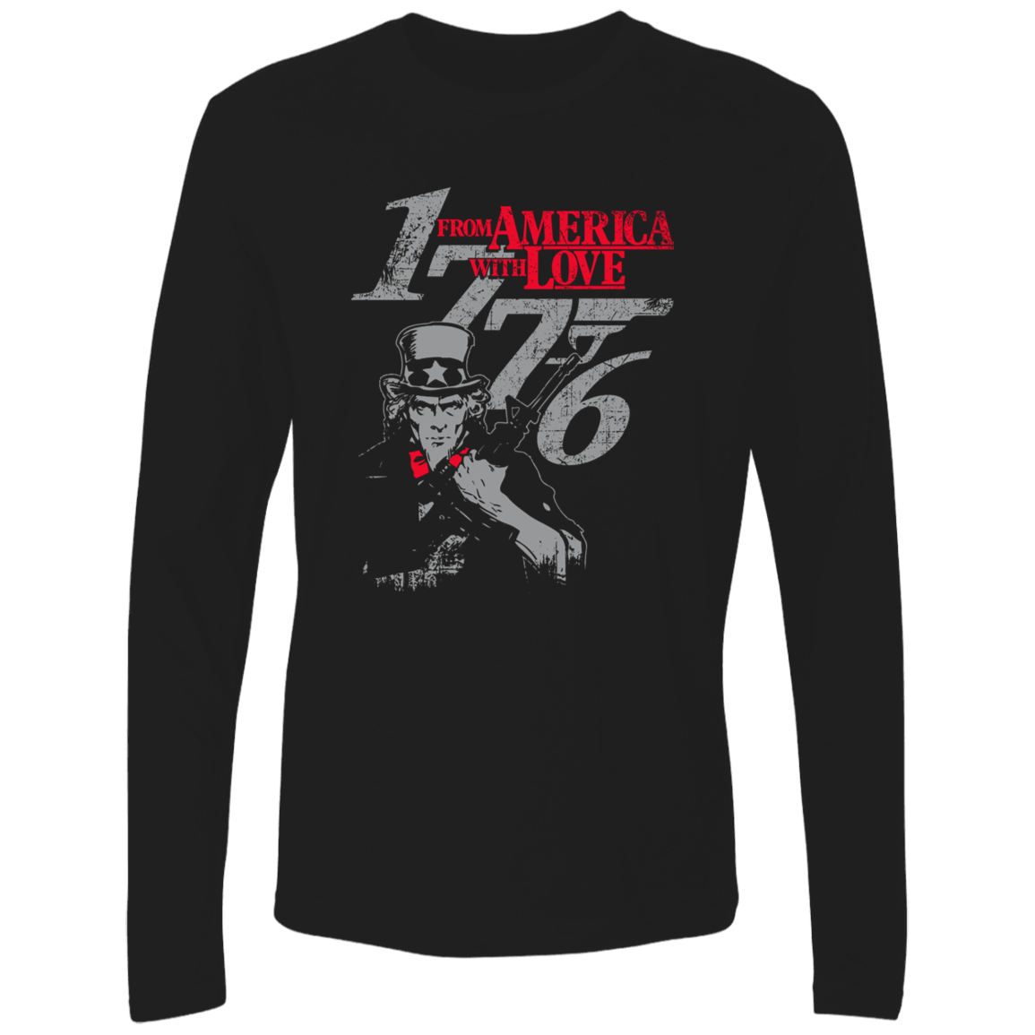 Apparel Mens Long Sleeve / Black / S sample template