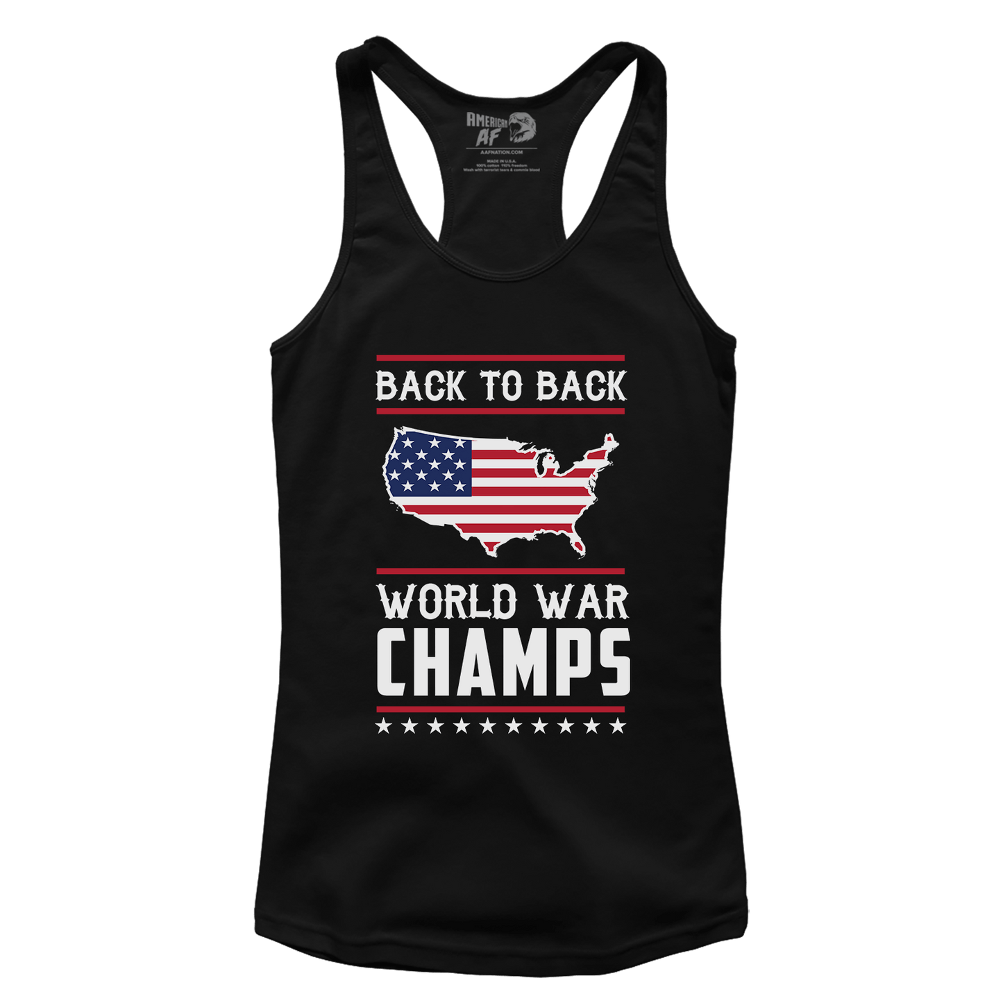 T-shirt Back-To-Back World War Champs (Ladies)