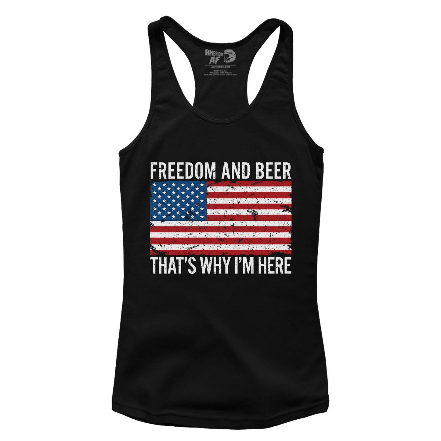 T-shirt Freedom and Beer (Ladies)