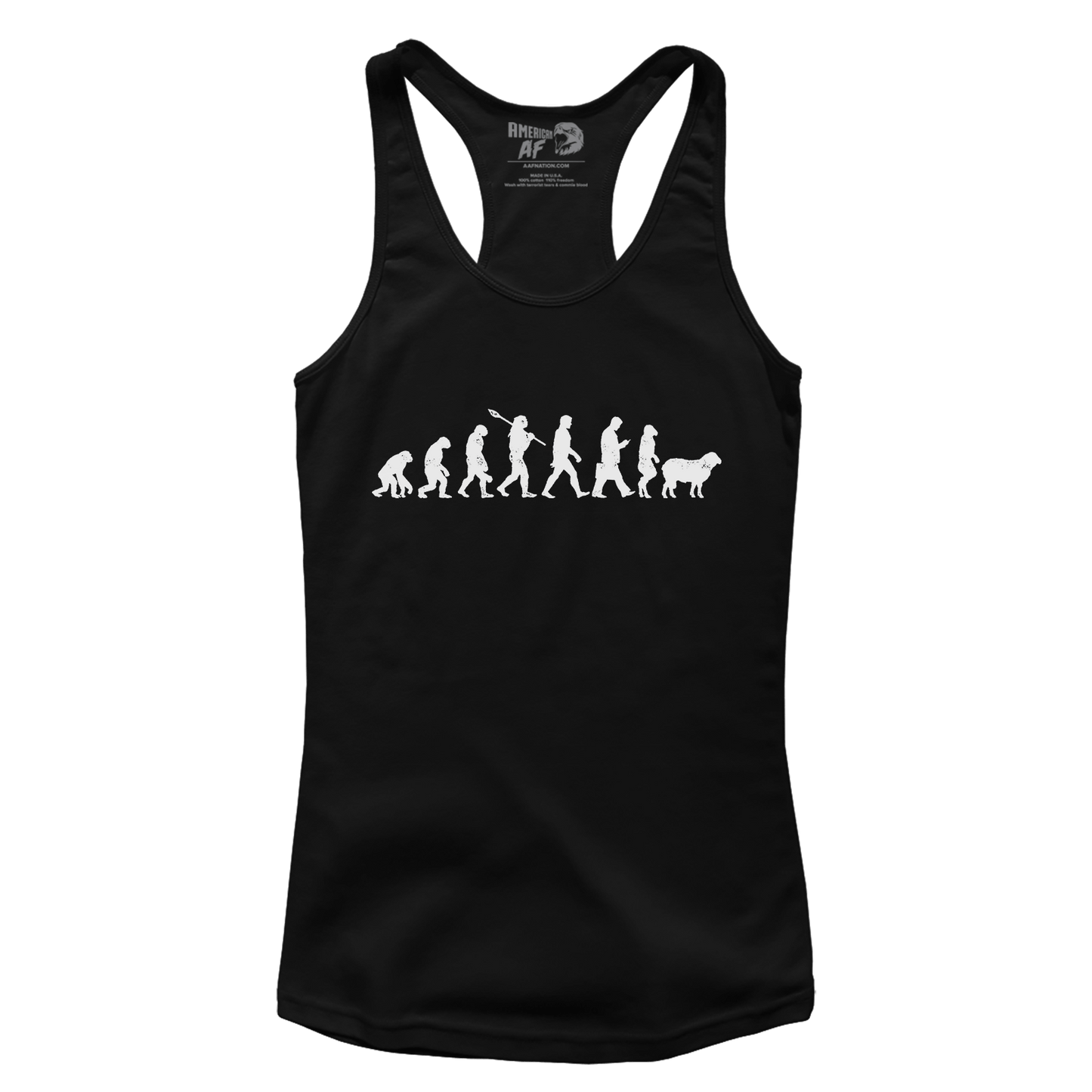 T-shirt Premium Ladies Racerback Tank / Black / XS Sheepolution (Ladies)