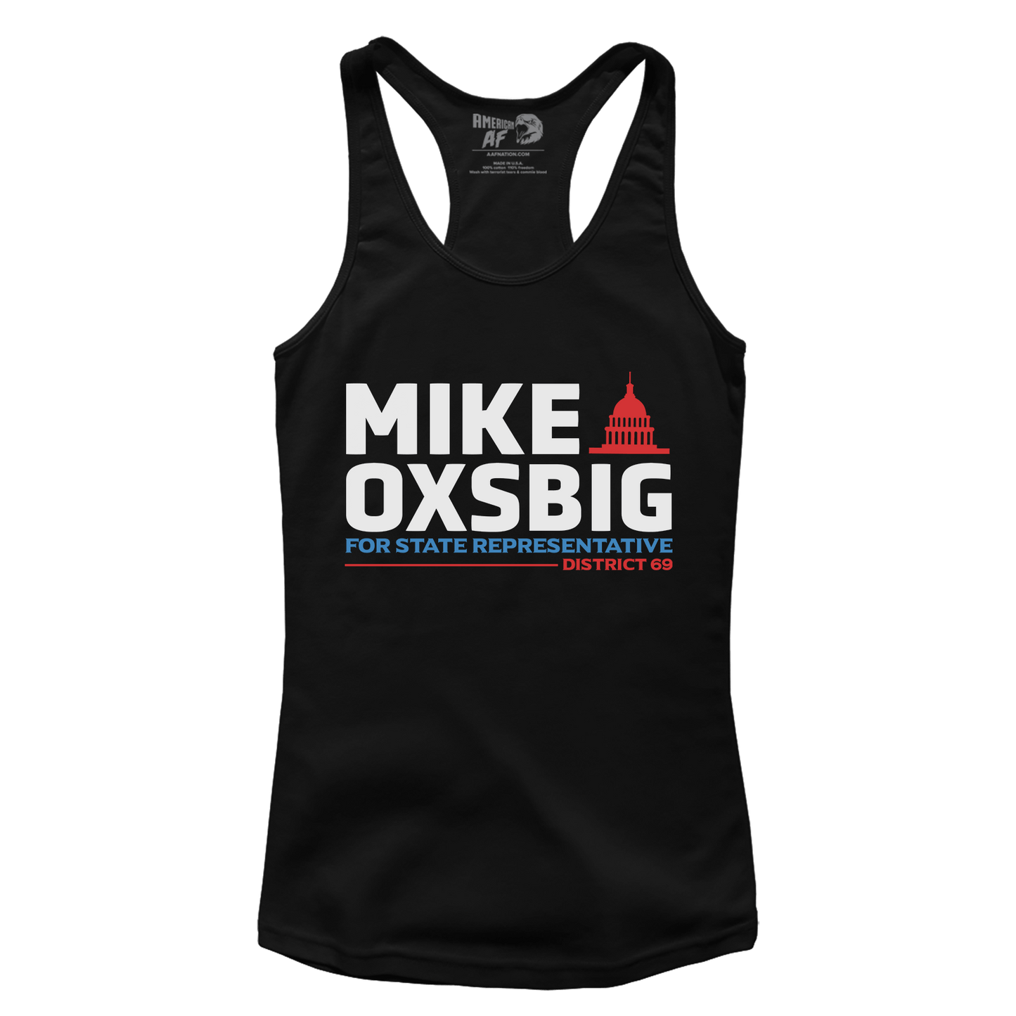 T-shirt Premium Ladies Racerback Tank / Black / XS Mike Oxsbig (Ladies)