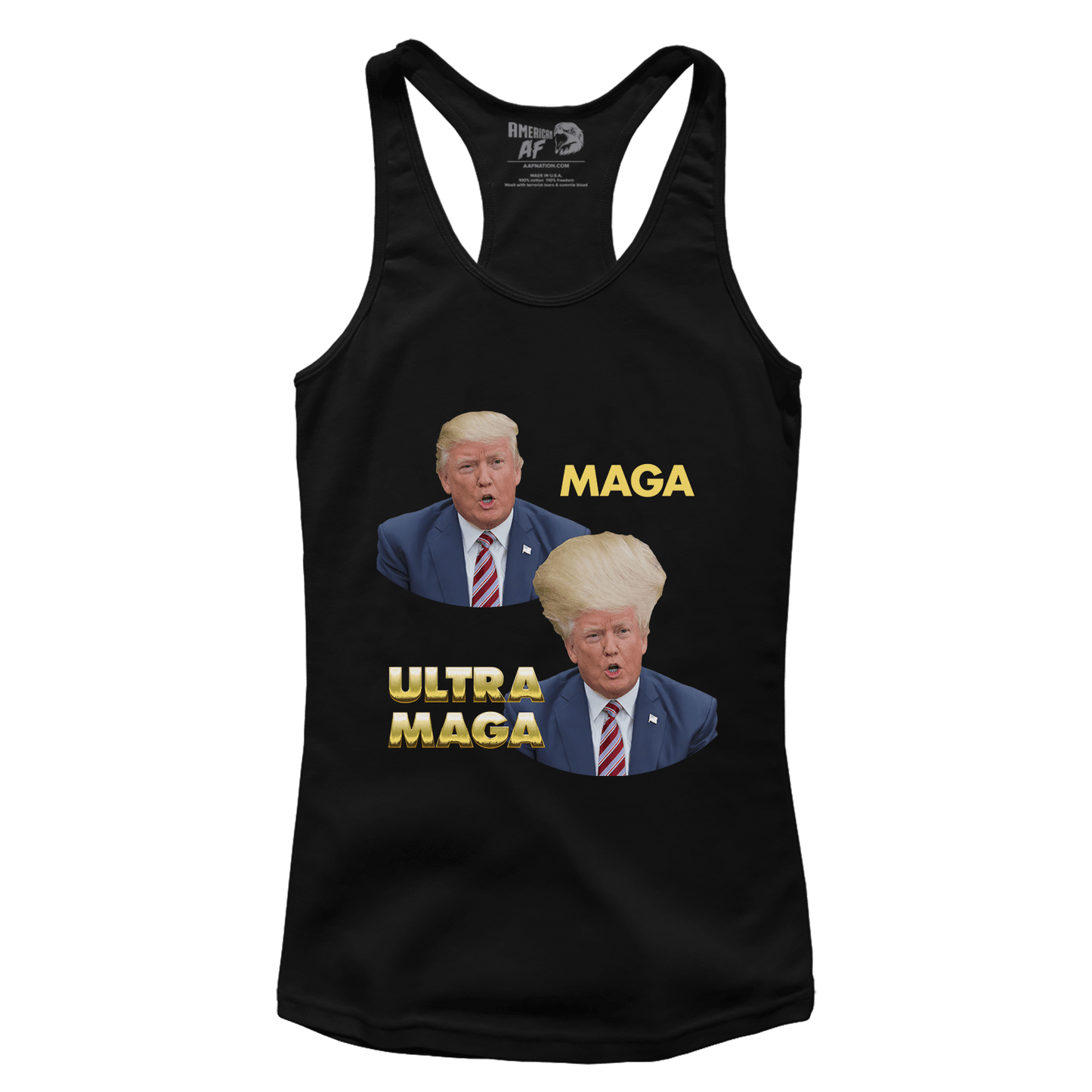 T-shirt Trump MAGA Vs Ultra MAGA (Ladies)