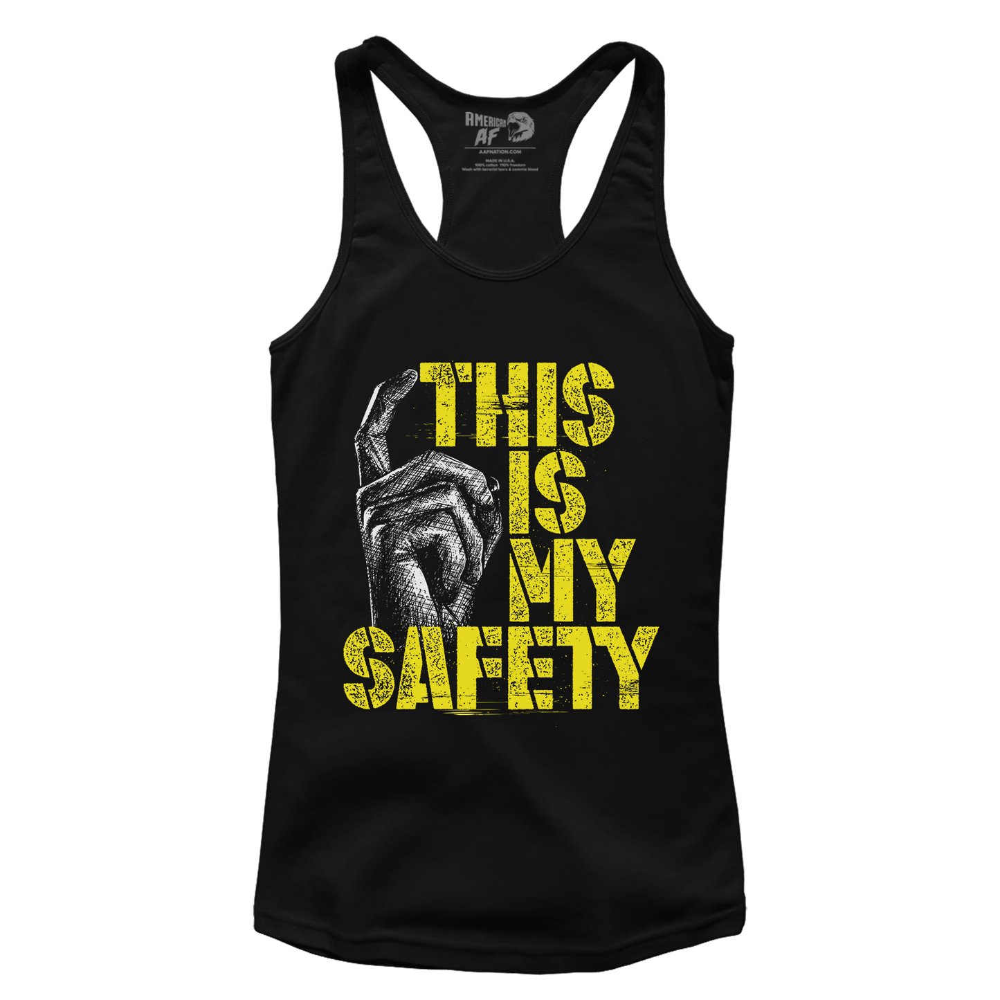 T-shirt This Is My Safety (Ladies)