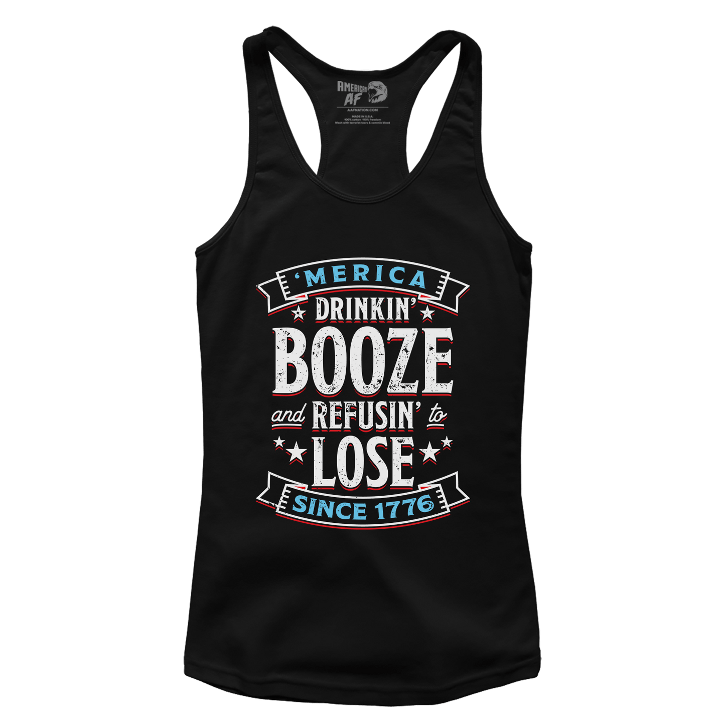 T-shirt Booze Refuse Lose (Ladies)