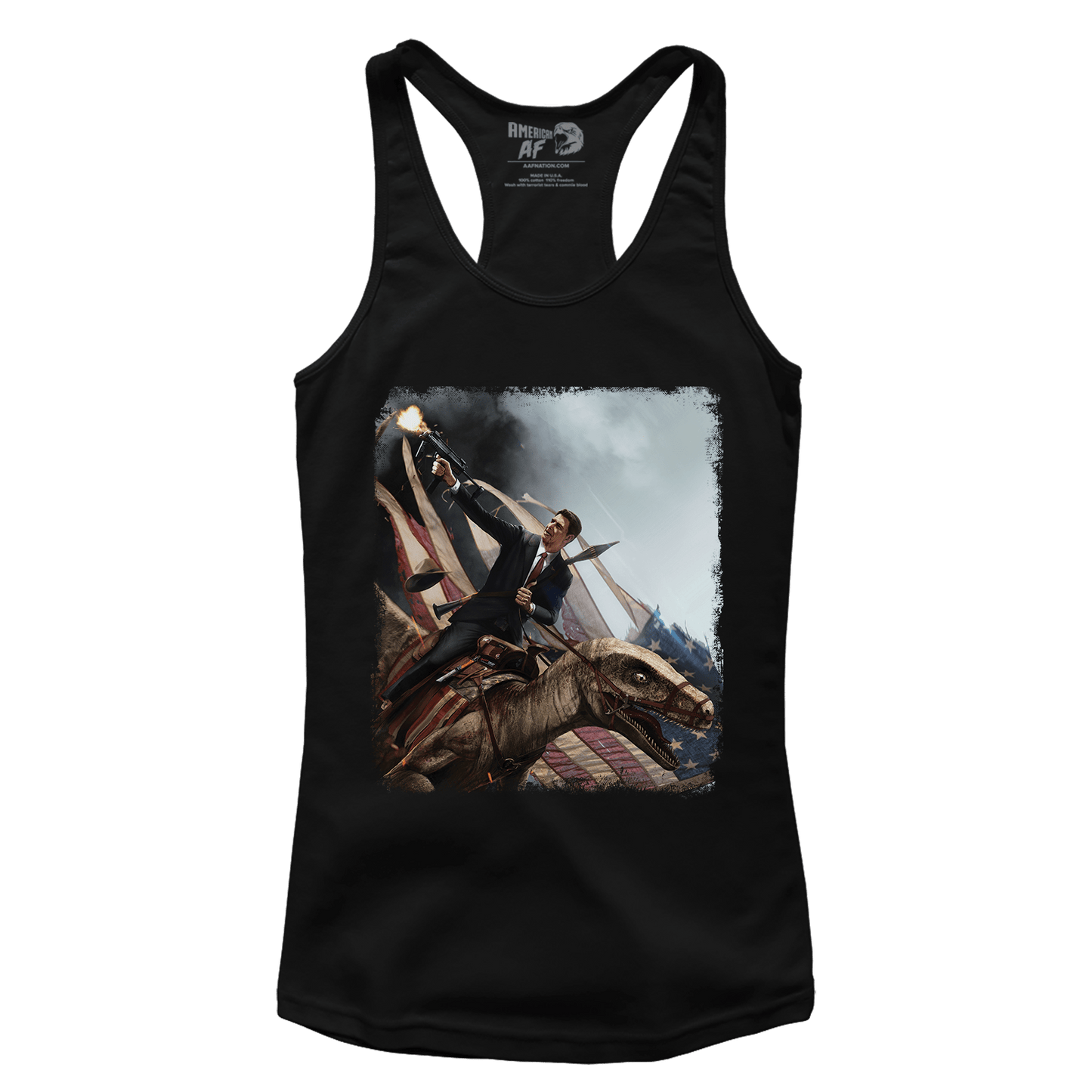 Apparel Ronald Reagan - Velociraptor Zoom (Ladies)