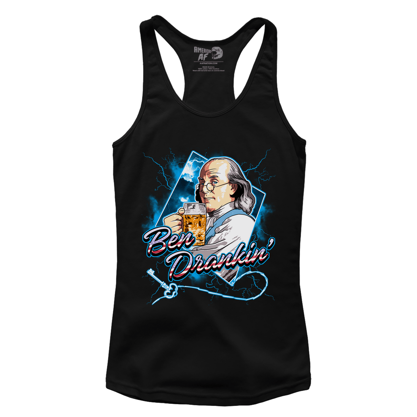 Apparel Premium Ladies Racerback Tank / Black / XS Ben Drankin' (Ladies)