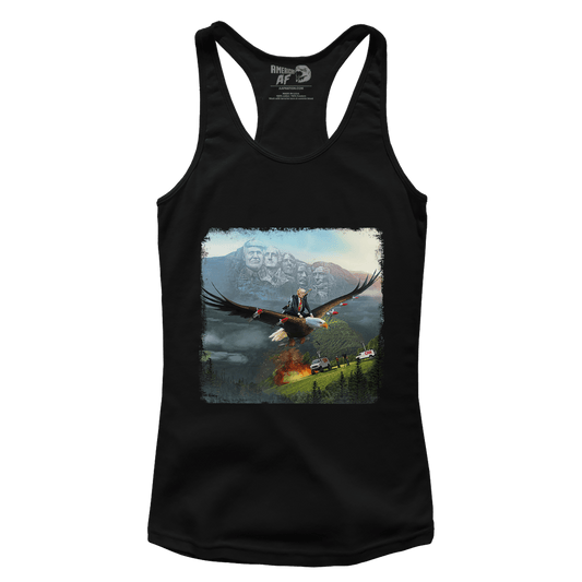 Trump Neverending Story Racerback Tank Top