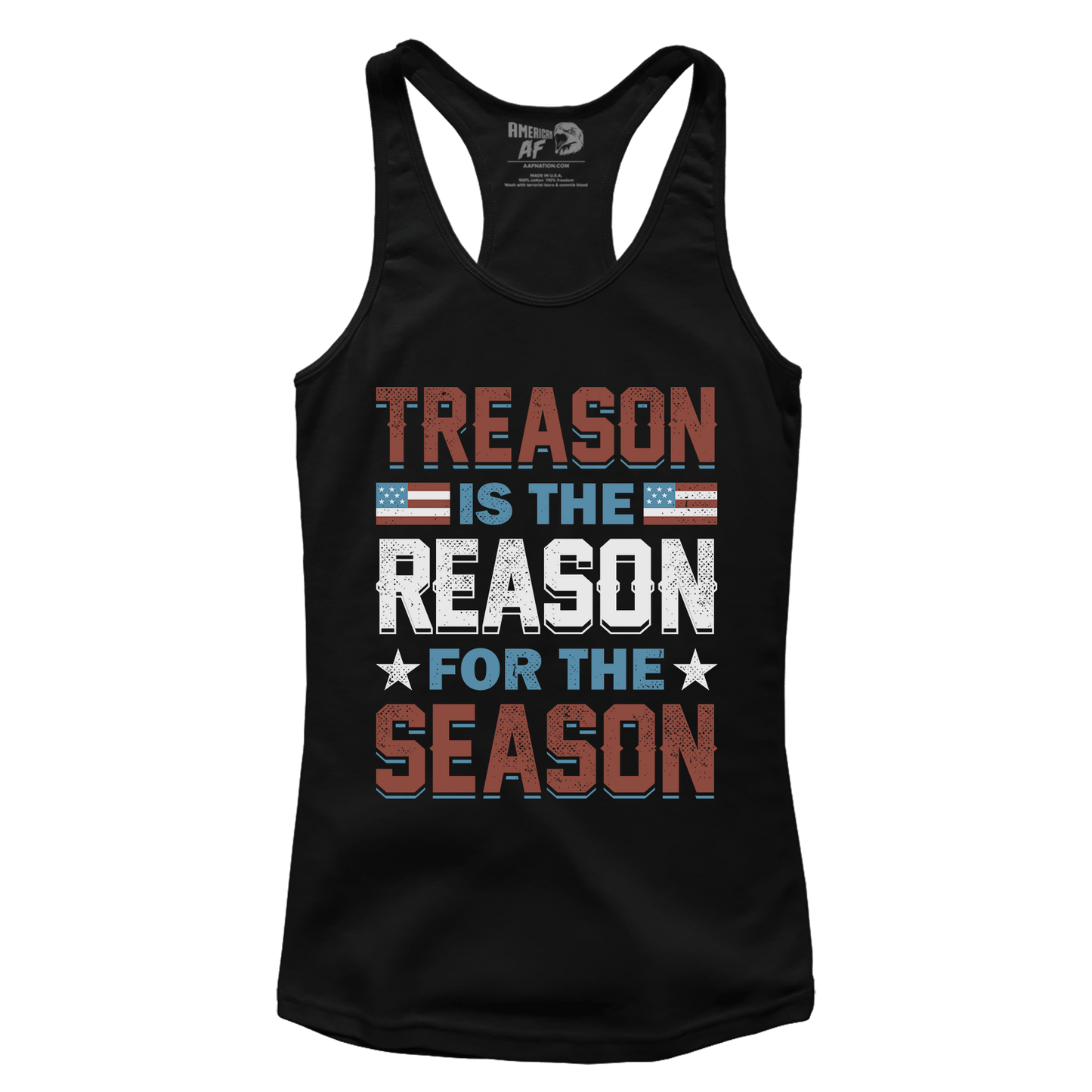 T-shirt Premium Ladies Racerback Tank / Black / XS Treason Reason Season (Ladies)