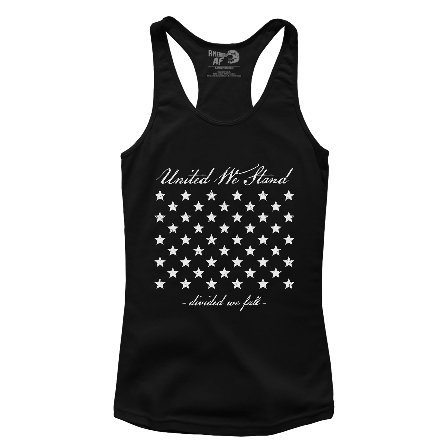 T-shirt Premium Ladies Racerback Tank / Black / XS United We Stand (Ladies)