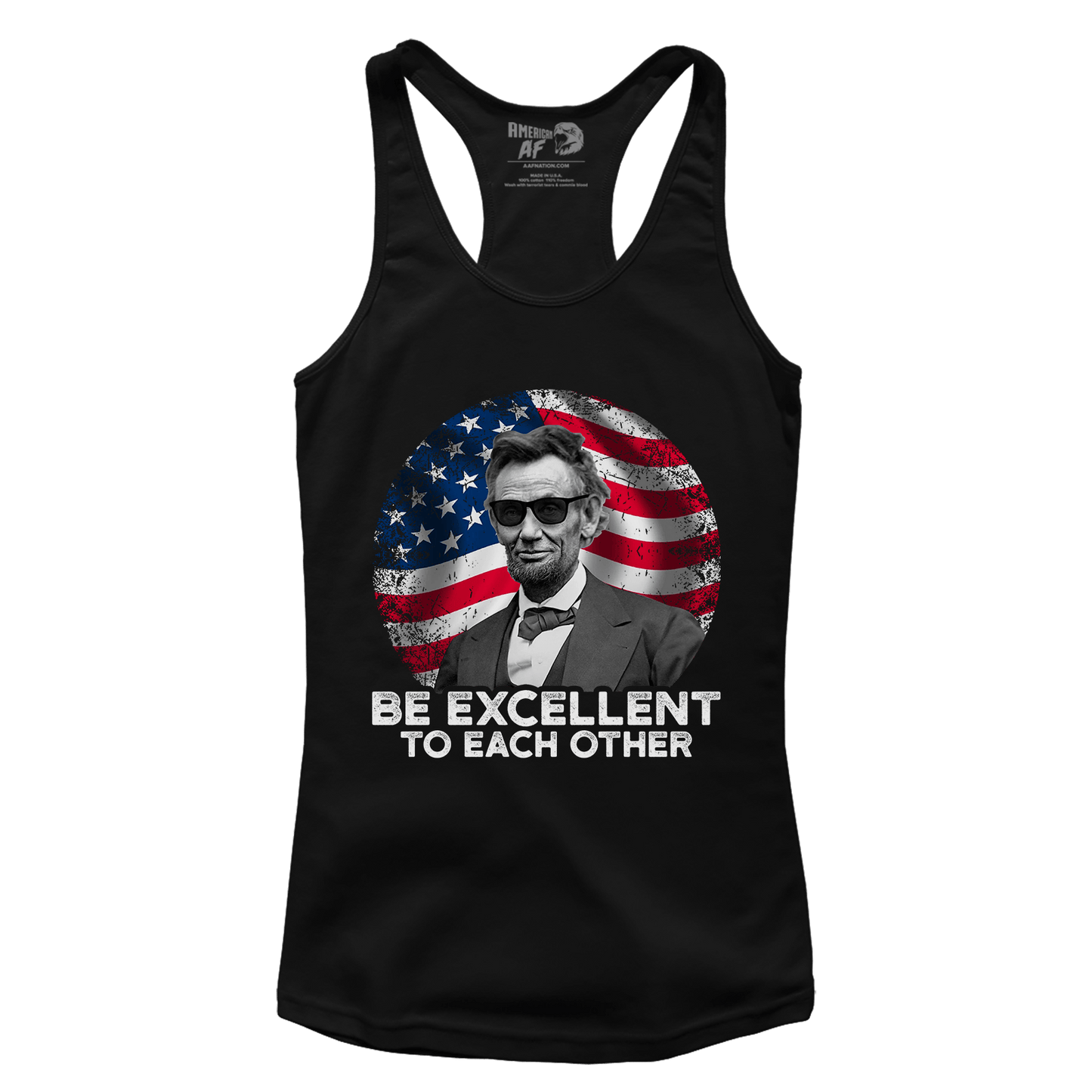 T-shirt Premium Ladies Racerback Tank / Black / XS Be Excellent (Ladies)