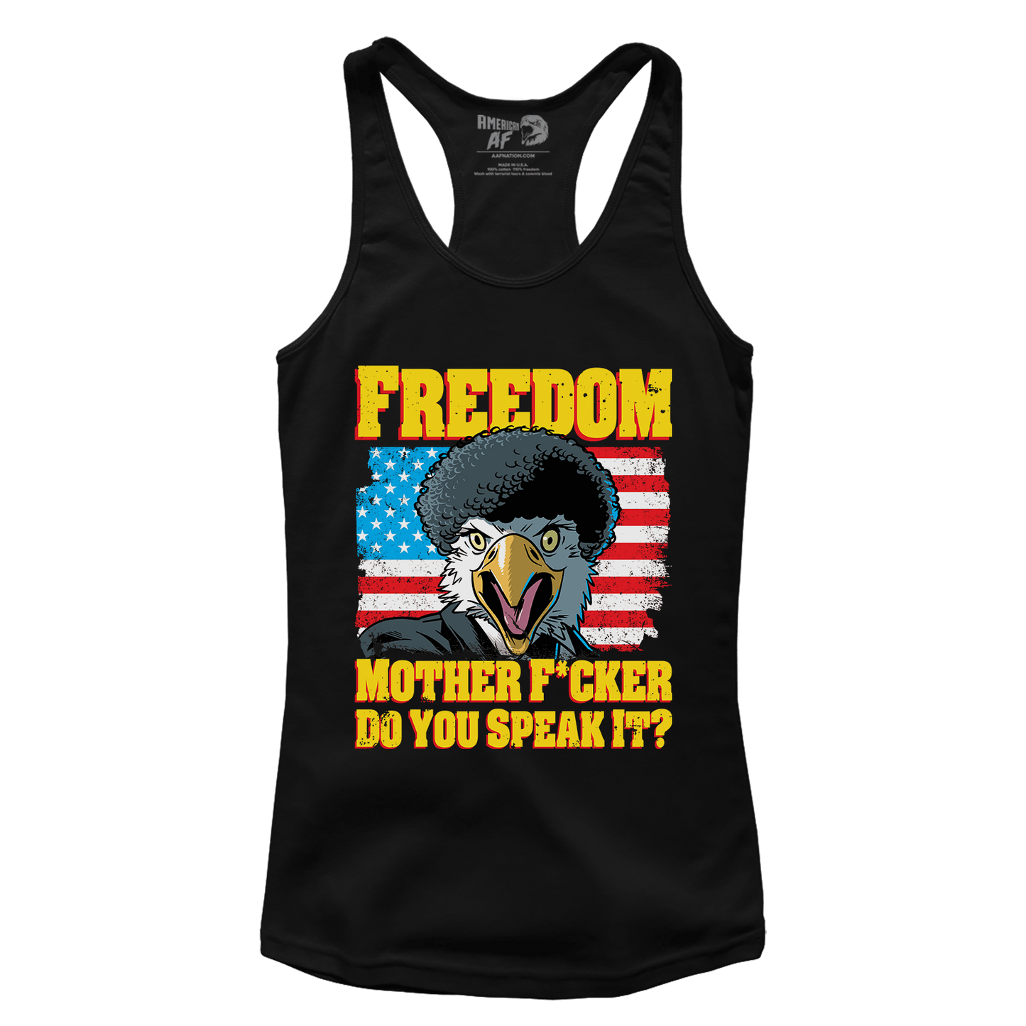 T-shirt Premium Ladies Racerback Tank / Black / XS Freedom MF (Ladies)