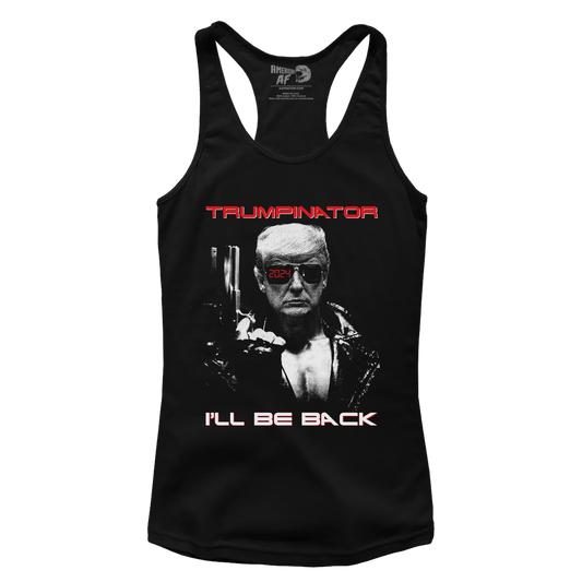 Trumpinator (parody) Racerback Tank Top