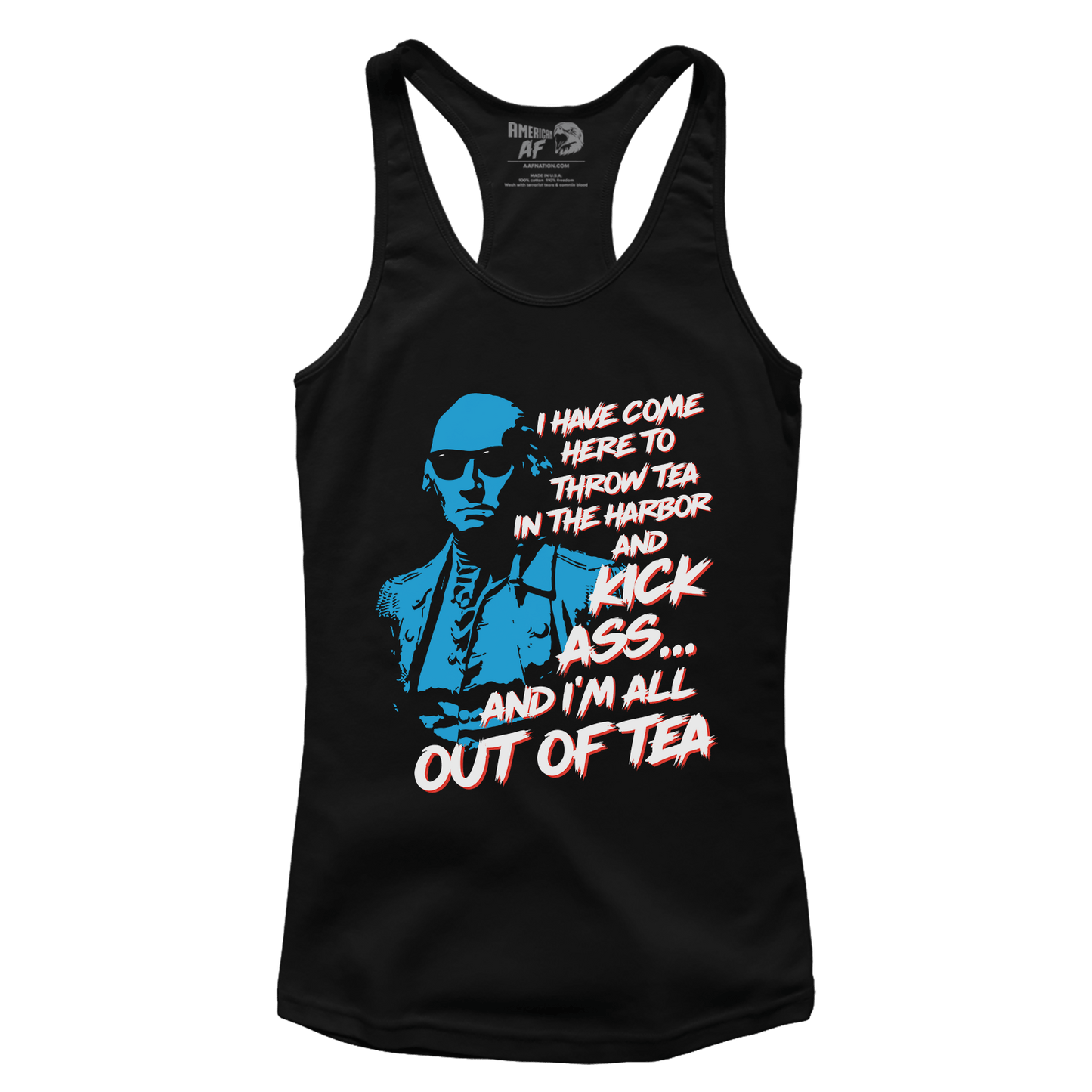 T-shirt Premium Ladies Racerback Tank / Black / XS Out of Tea (Ladies)