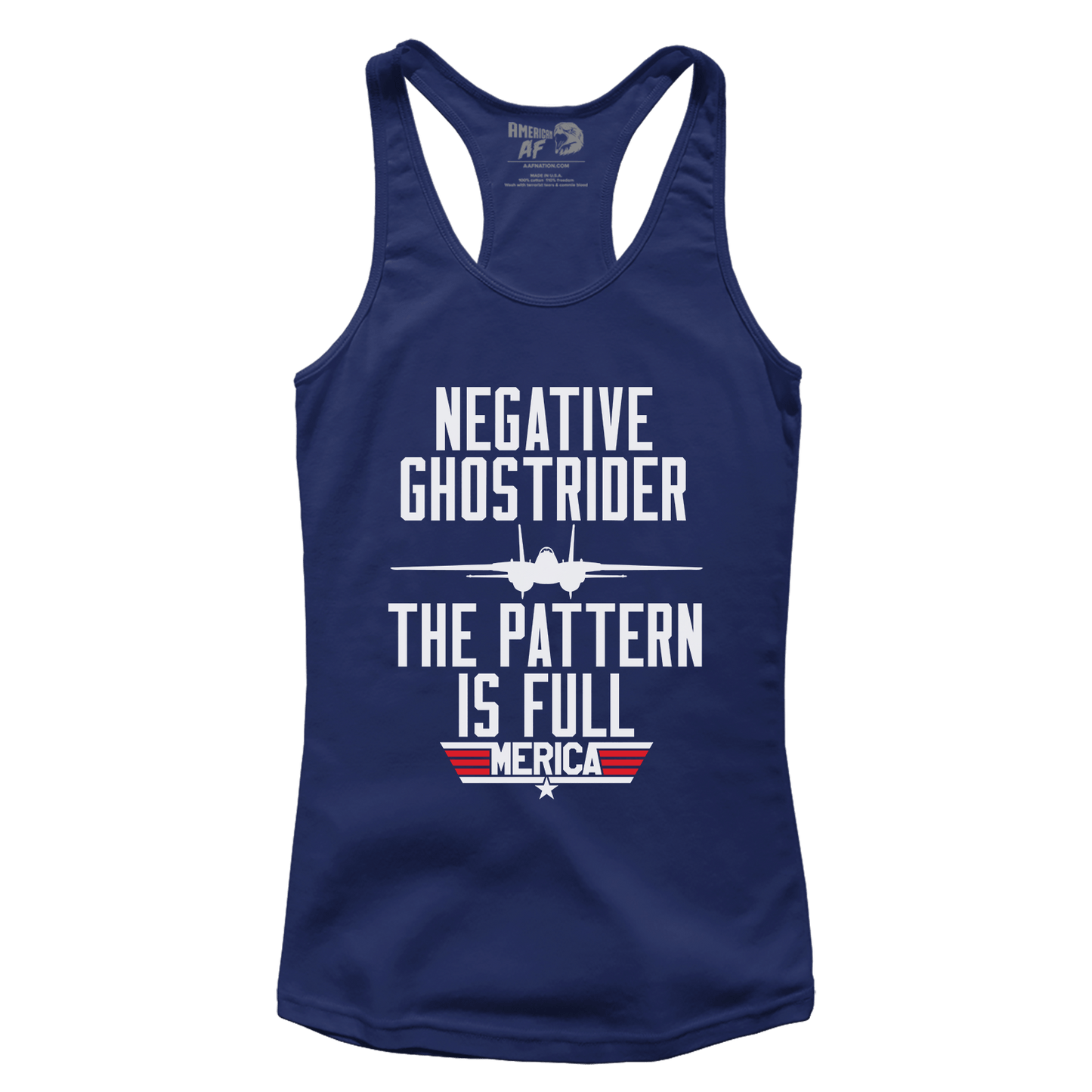 T-shirt Premium Ladies Racerback Tank / Midnight Navy / XS Negative Ghostrider (Ladies)