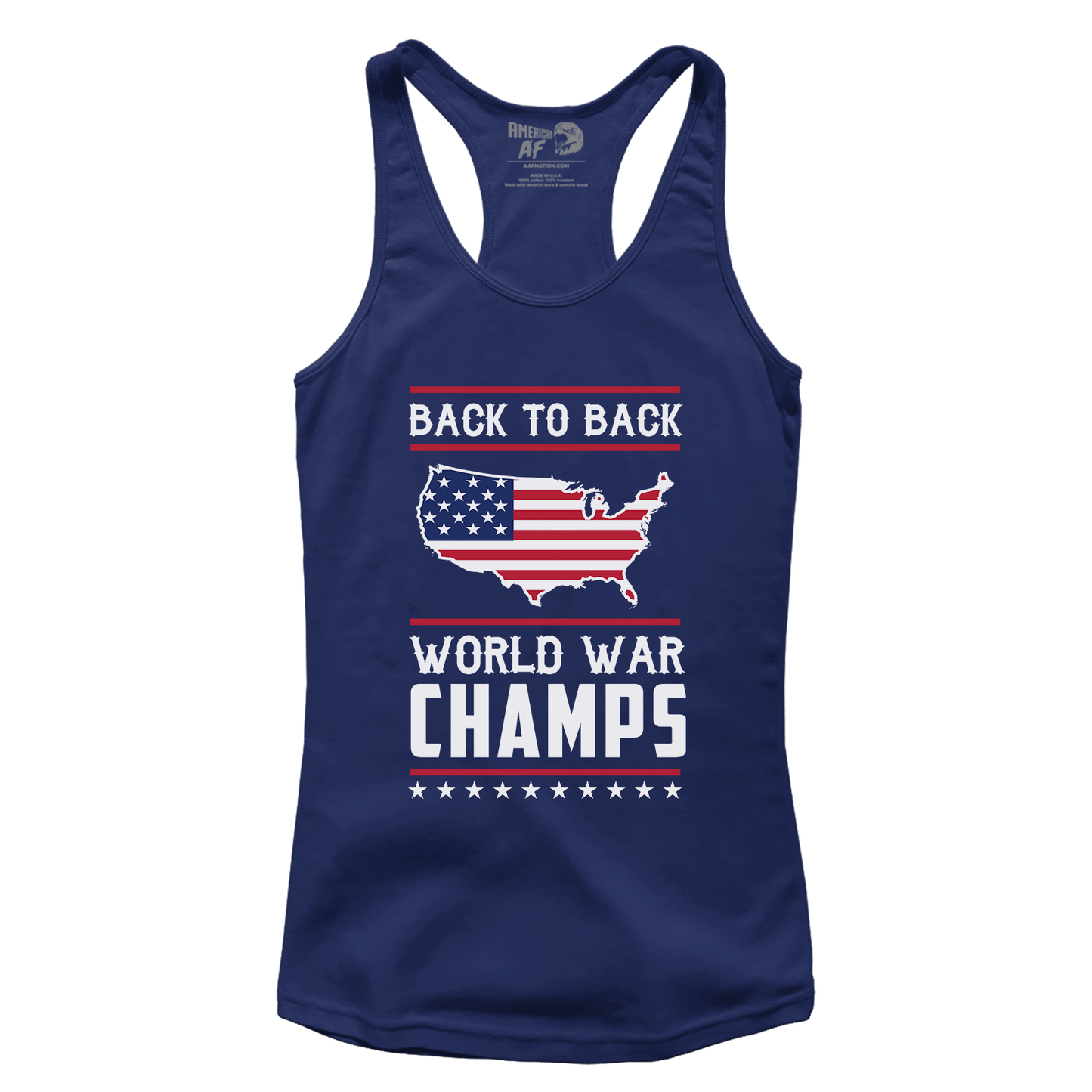 T-shirt Back-To-Back World War Champs (Ladies)