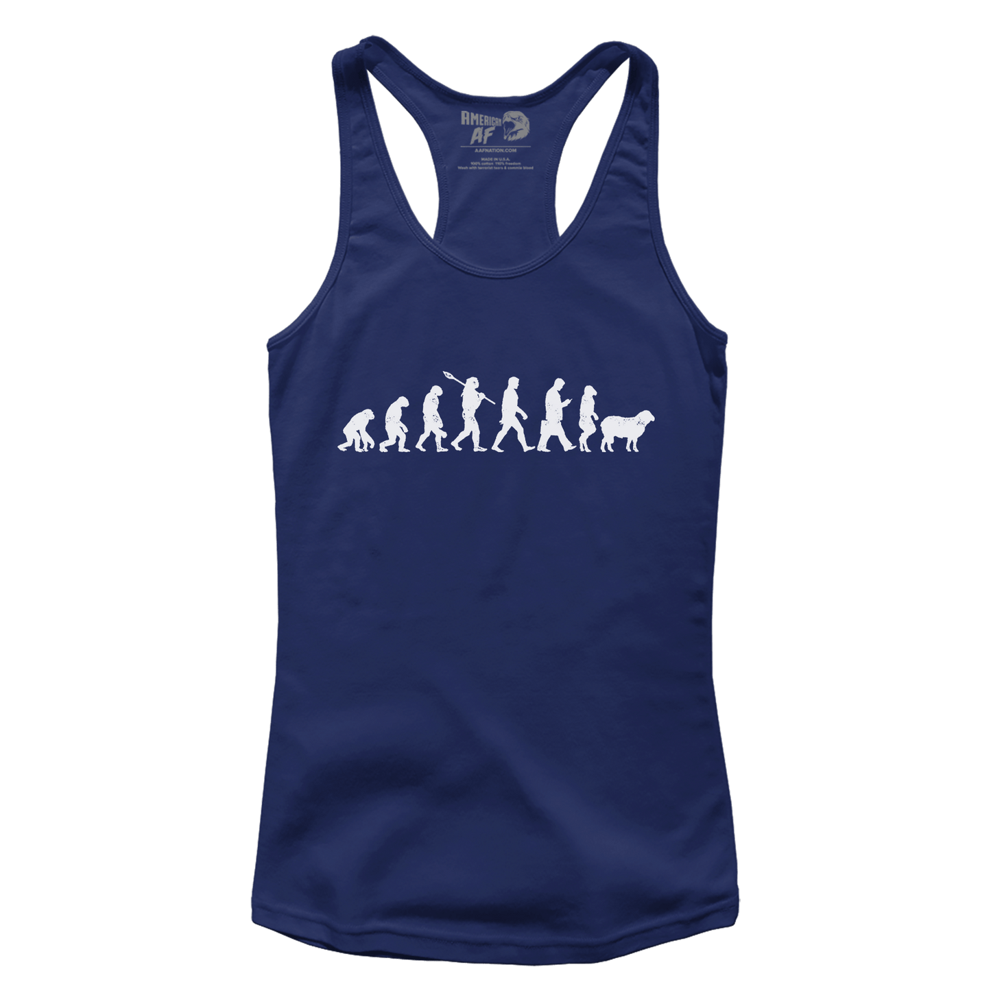 T-shirt Premium Ladies Racerback Tank / Midnight Navy / XS Sheepolution (Ladies)