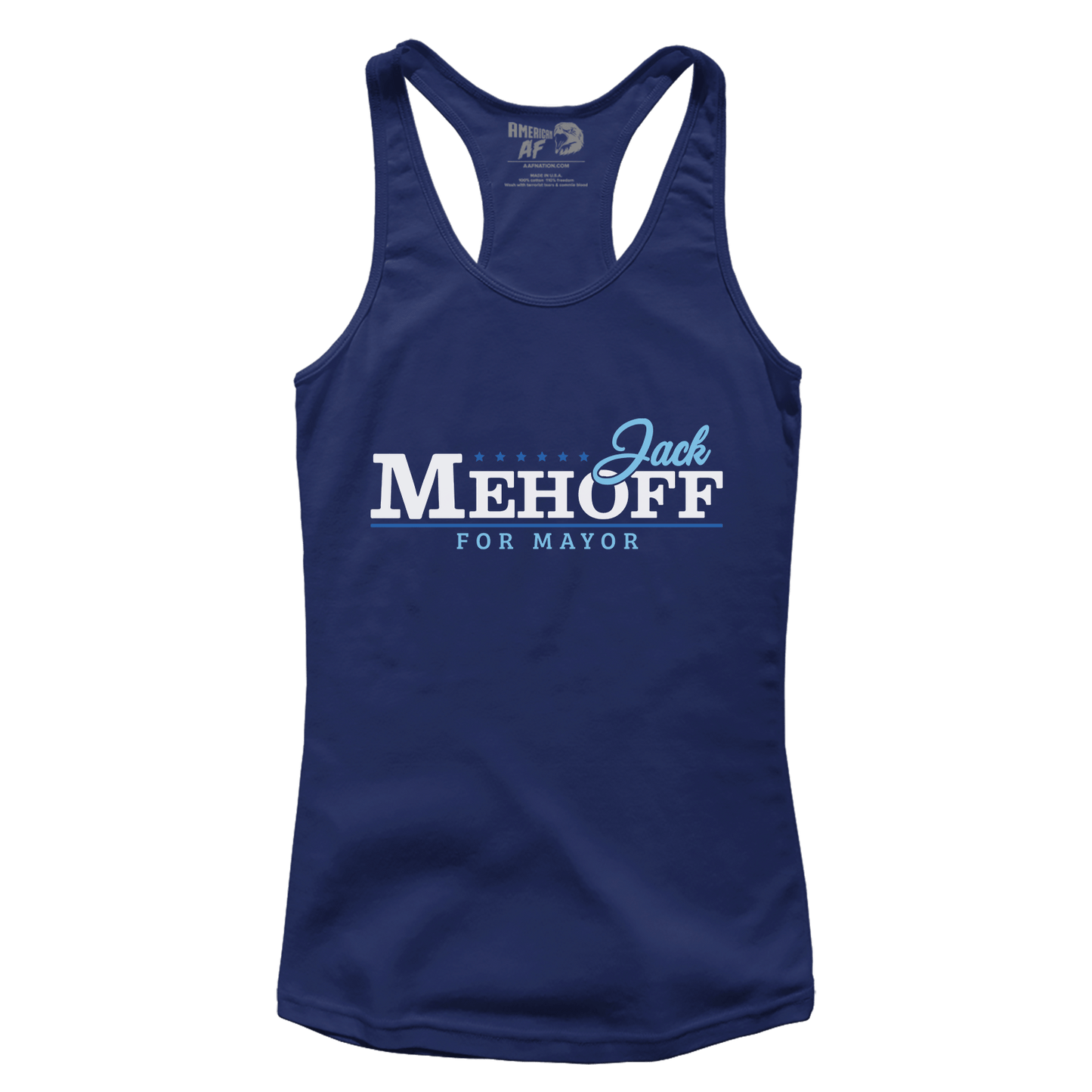 Apparel Premium Ladies Racerback Tank / Midnight Navy / XS Mehoff (Ladies)