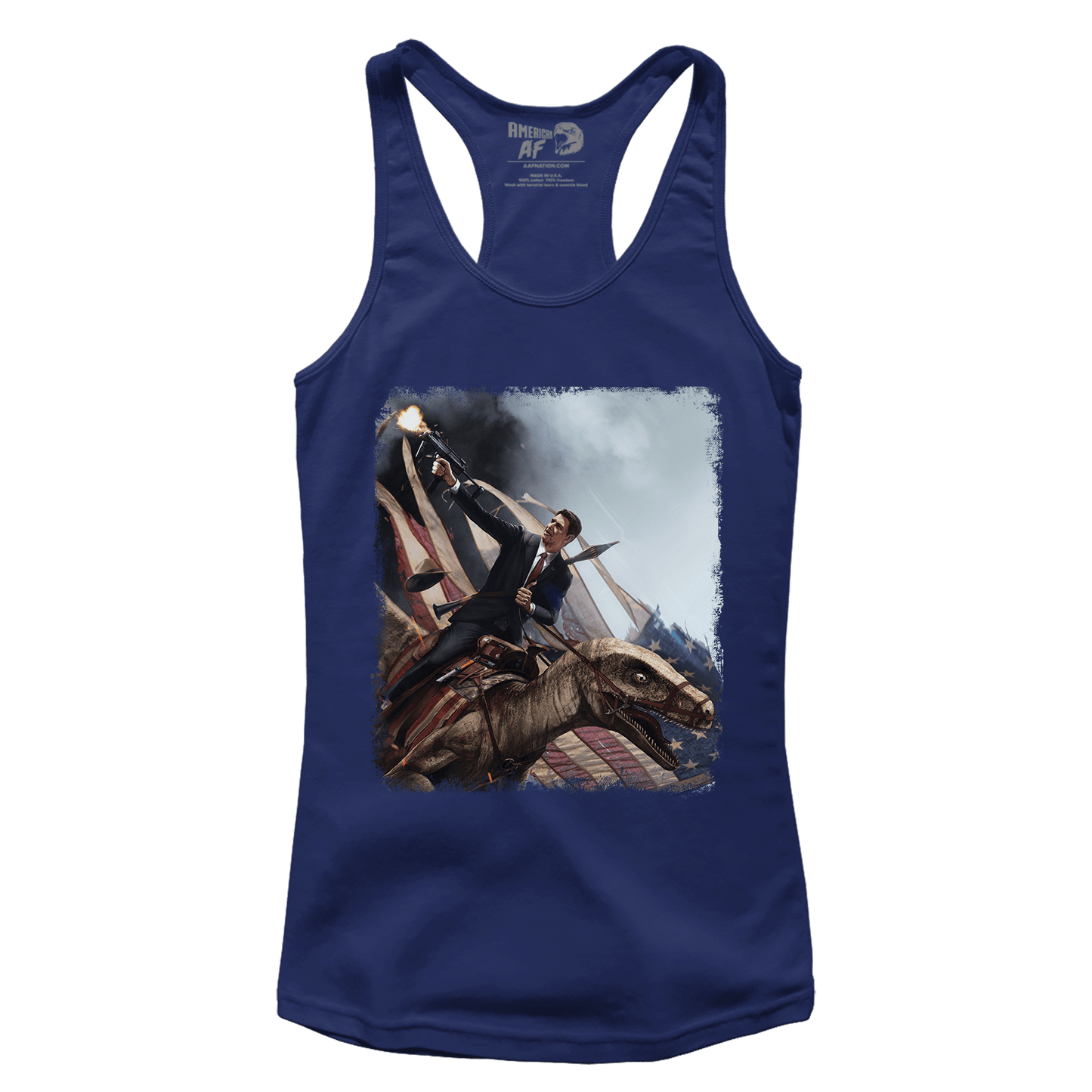 Apparel Ronald Reagan - Velociraptor Zoom (Ladies)