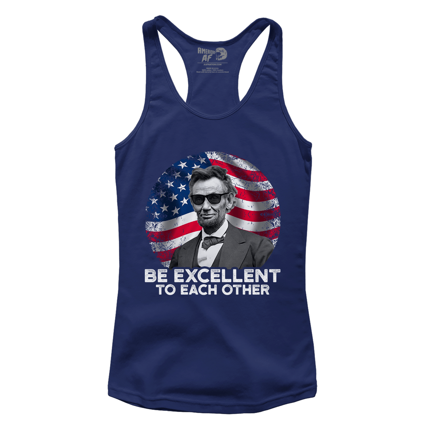 T-shirt Premium Ladies Racerback Tank / Midnight Navy / XS Be Excellent (Ladies)