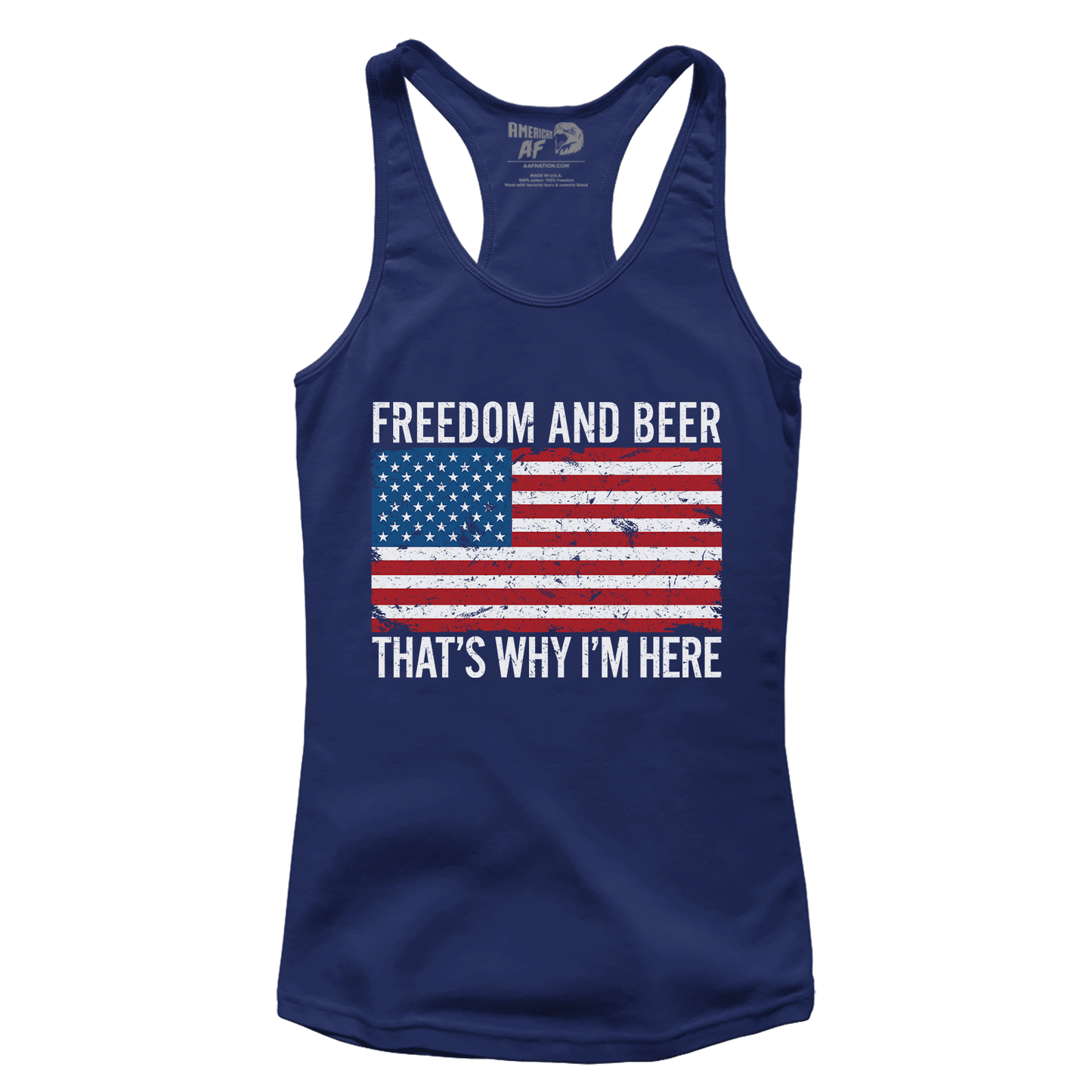 T-shirt Freedom and Beer (Ladies)