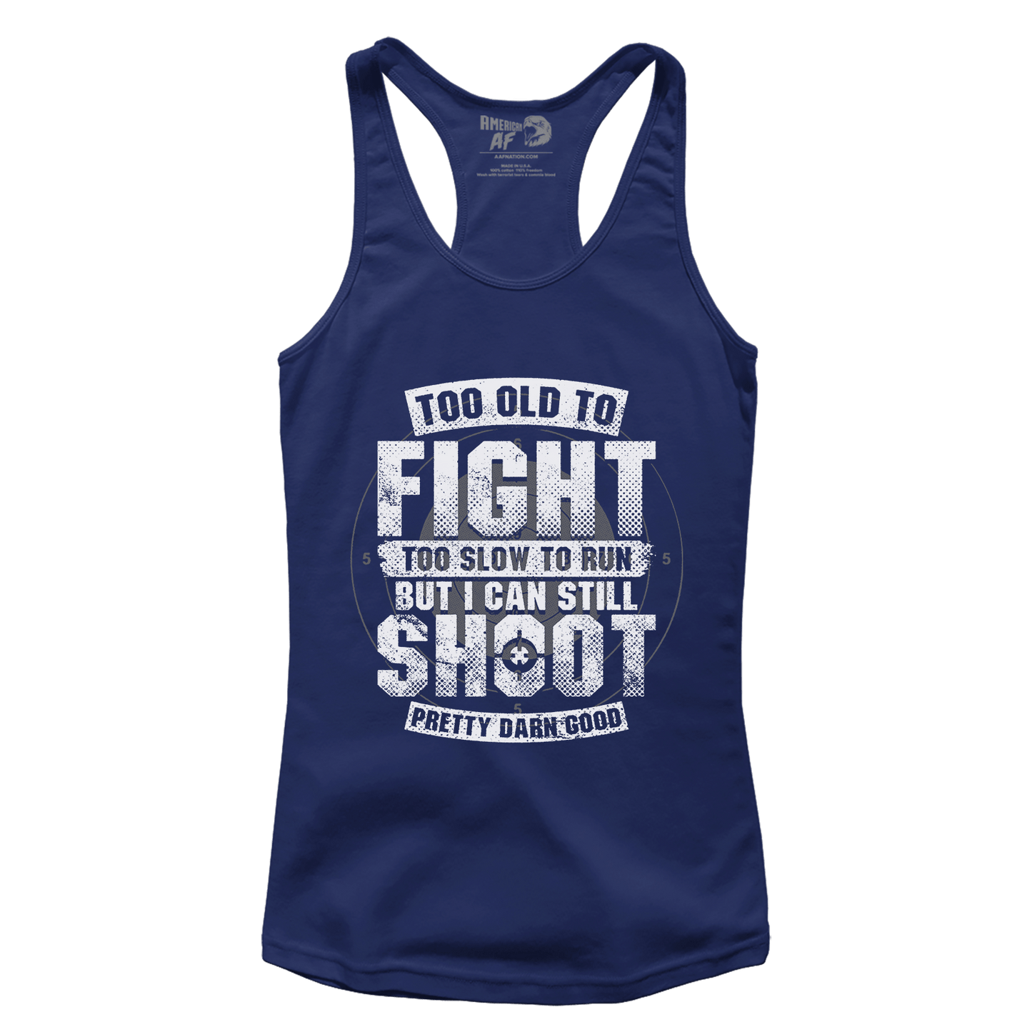 Too Old To Fight Racerback Tank Top