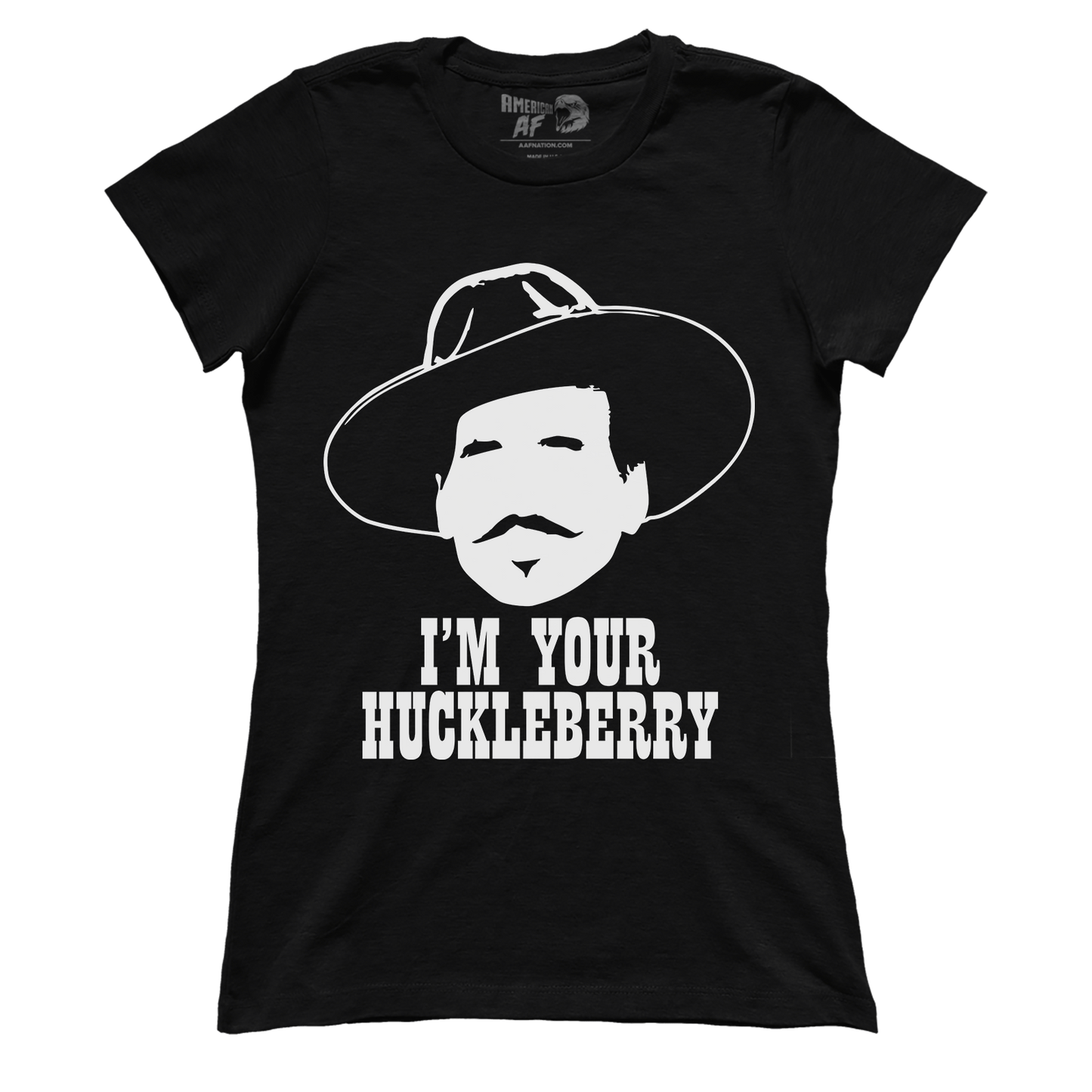 T-shirt Premium Ladies Tee / Black / XS I'm Your Huckleberry (Ladies)