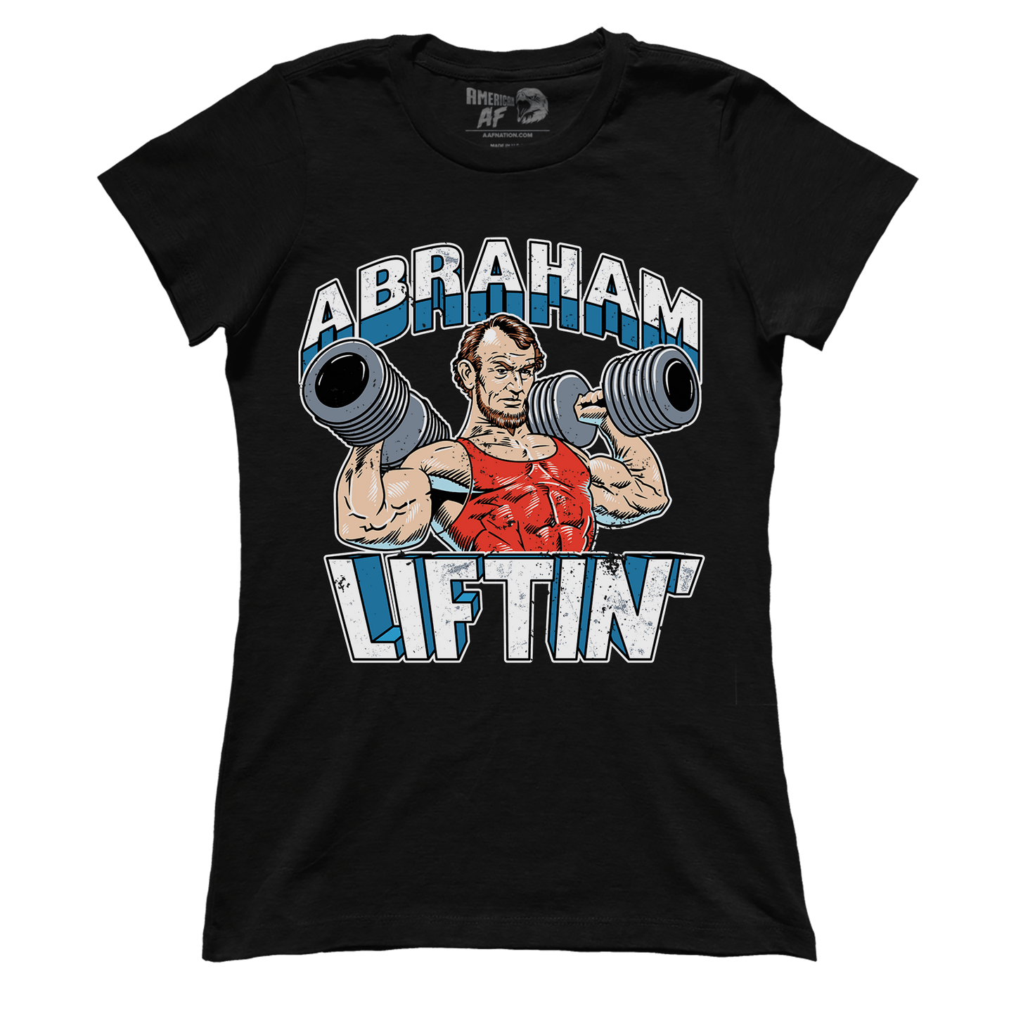 T-shirt Premium Ladies Tee / Black / XS Abraham Liftin' (Ladies)