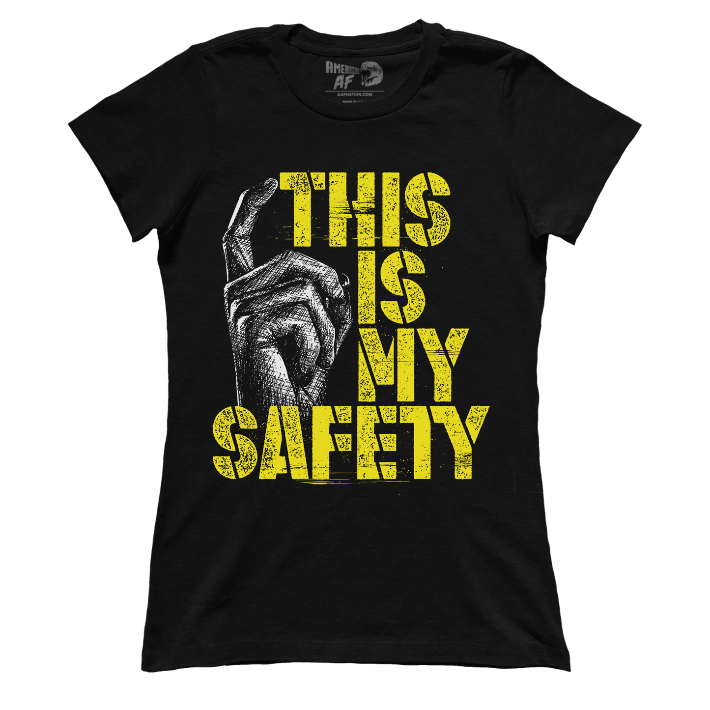 T-shirt This Is My Safety (Ladies)