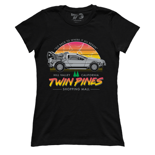 T-shirt Premium Ladies Tee / Black / XS Twin Pines (Ladies)