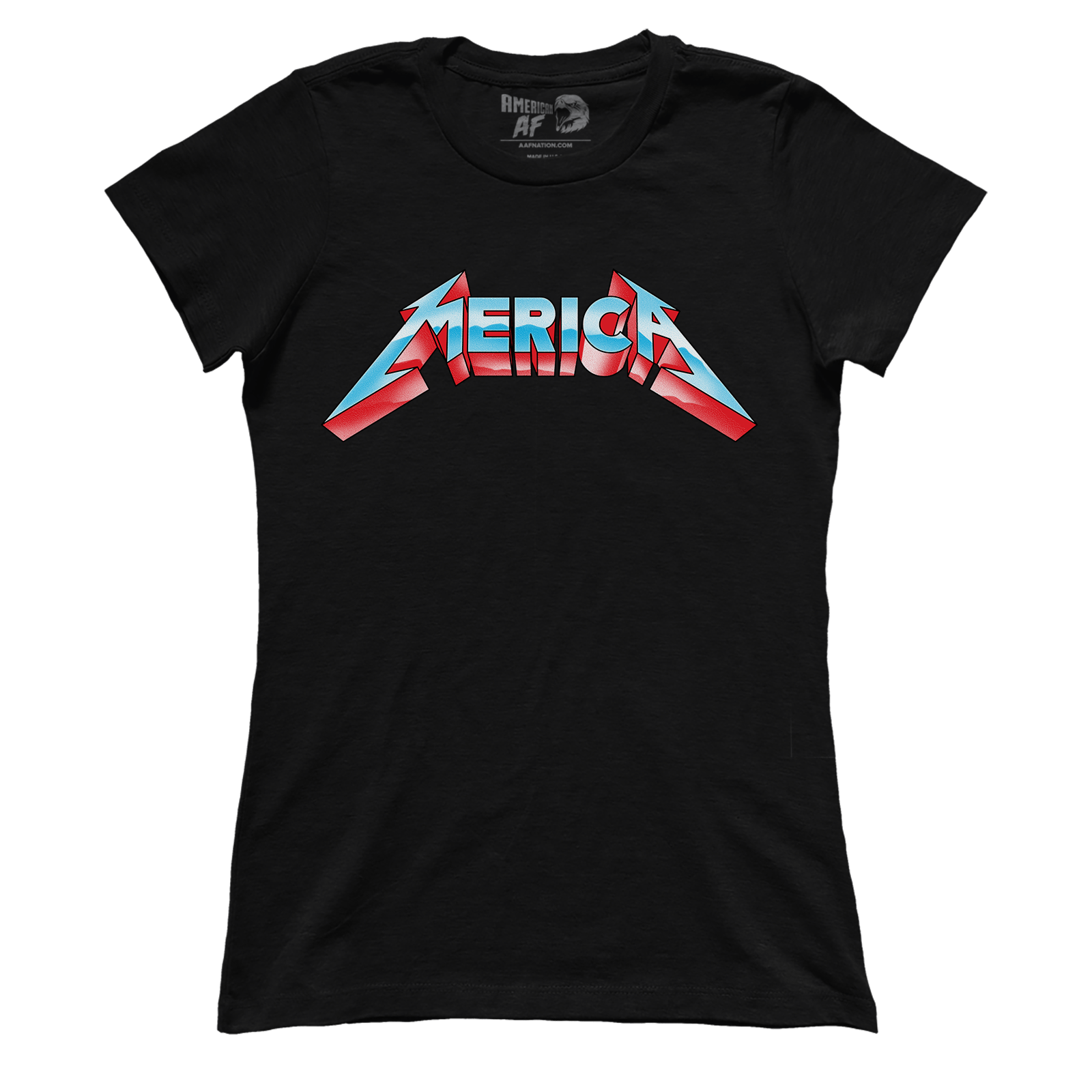 T-shirt Metal Merica (Ladies)