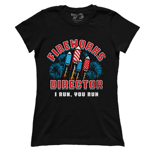 T-shirt Premium Ladies Tee / Black / XS Fireworks Director (Ladies)