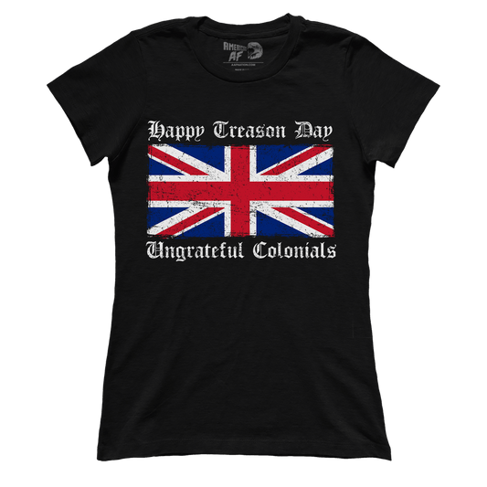 T-shirt Premium Ladies Tee / Black / XS Happy Treason Day (Ladies)