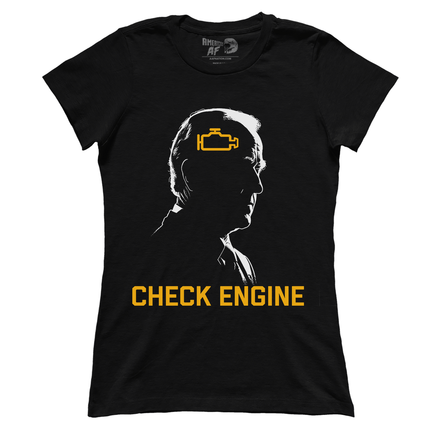 T-shirt Premium Ladies Tee / Black / XS Joe Biden Check Engine (Ladies)