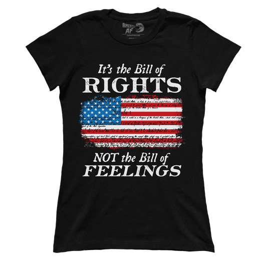 T-shirt Premium Ladies Tee / Black / XS Rights Not Feelings (Ladies)