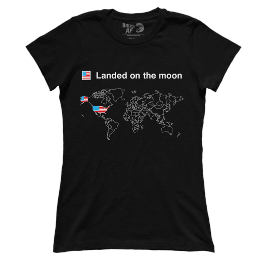 T-shirt Premium Ladies Tee / Black / XS Moon Landers (Ladies)