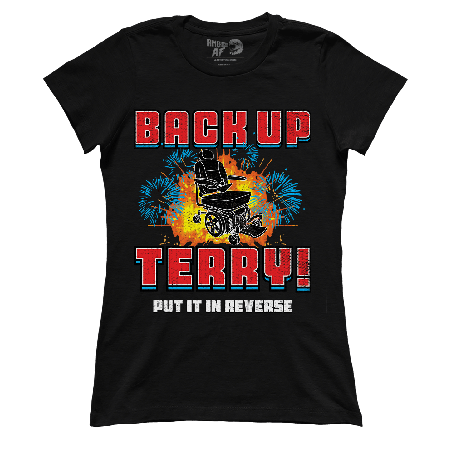 T-shirt Back Up Terry (Ladies)