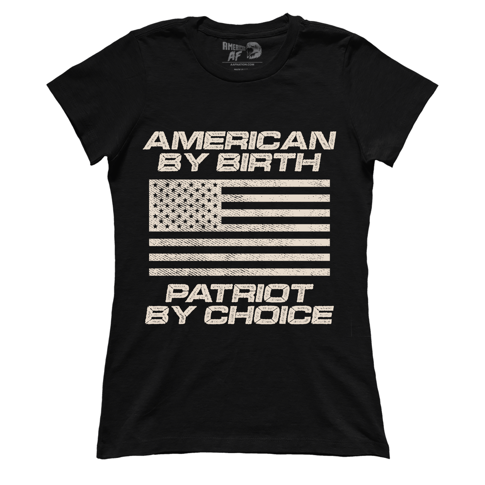 T-shirt Premium Ladies Tee / Black / XS American by Birth (Ladies)