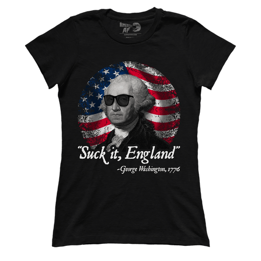 T-shirt Premium Ladies Tee / Black / XS Suck it England (Ladies)