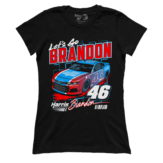 T-shirt Premium Ladies Tee / Black / XS Let's Go Brandon V2 (Ladies)