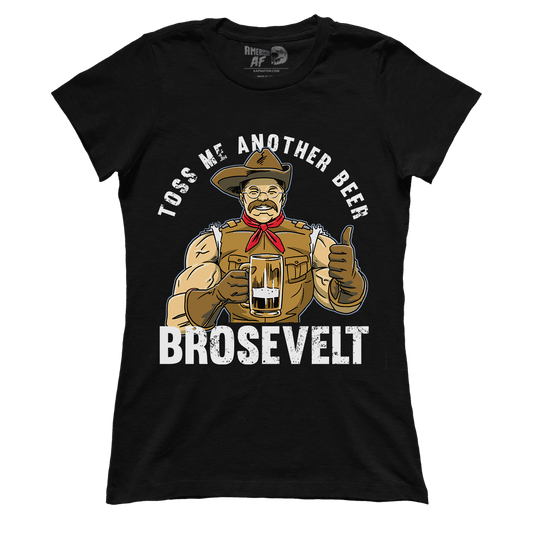 T-shirt Premium Ladies Tee / Black / XS Beer Brosevelt (Ladies)