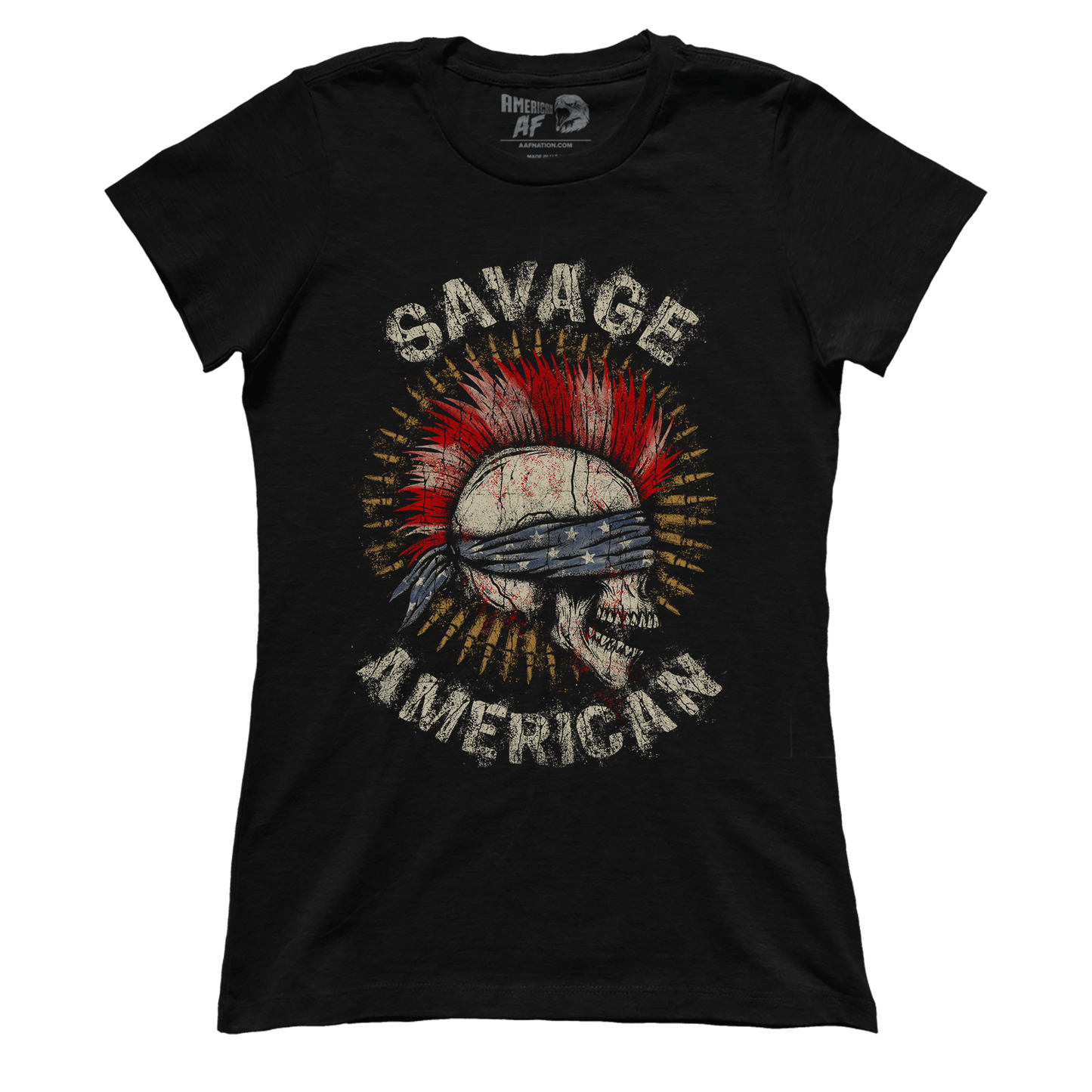 T-shirt Premium Ladies Tee / Black / XS Savage American (Ladies)